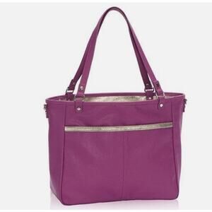 Elegant Purple Shoulder Bag